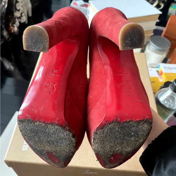 Authentic red Christian Louboutin ‘Bambou’ - Picture 5 of 5